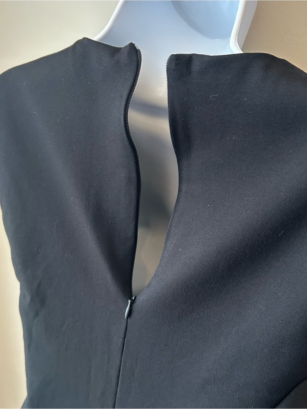 🇨🇦 MELISSA NEPTON Dress Black & Ivory Geometric Office Siren Corporate Girlie XS - Picture 6 of 11